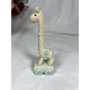 Enesco 6" Precious‎ Moments Giraffe on Cart Figurine